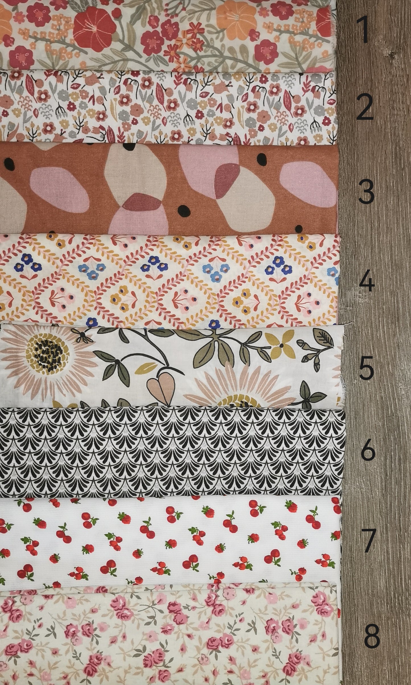 Cotons lavables personnalisables.