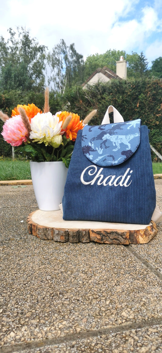 Sac à dos personnalisable enfants avec thermocollant.