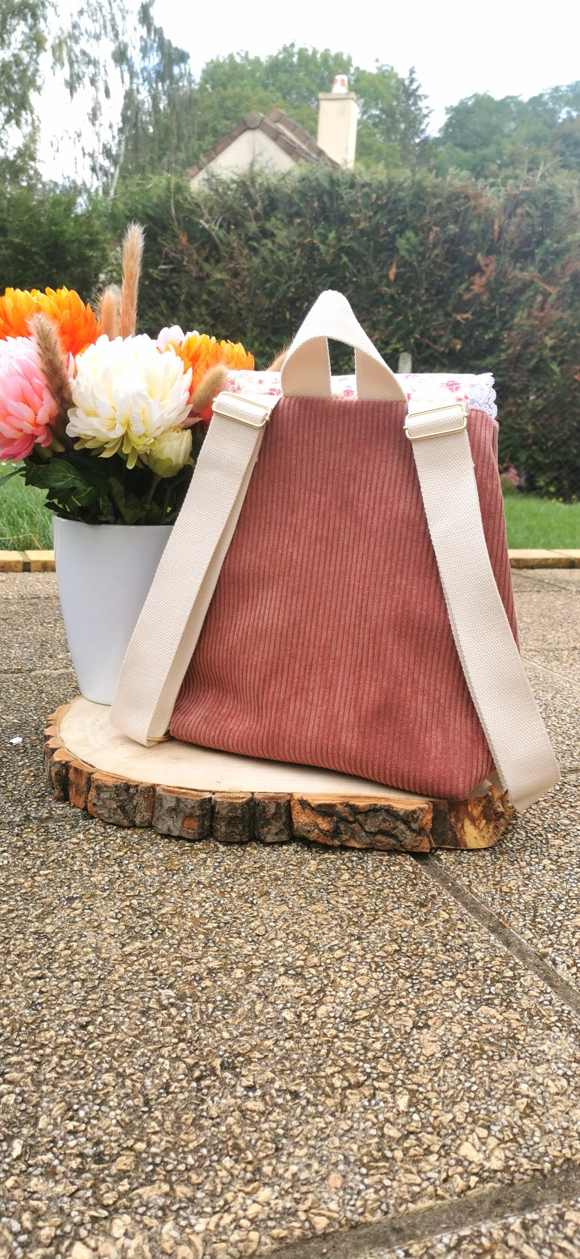 Sac à dos personnalisable enfants avec thermocollant.